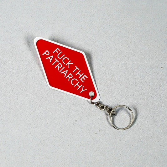 Fuck The Patriarchy Keychain