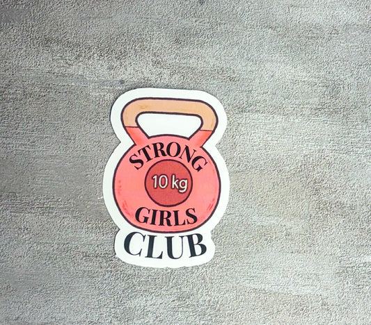 Strong Girl sticker
