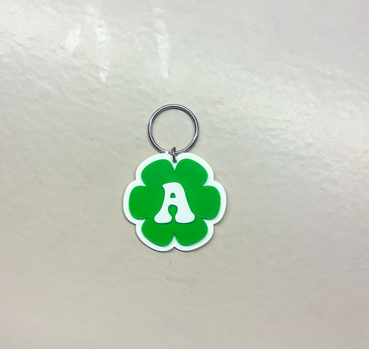 Retro Flower Initial